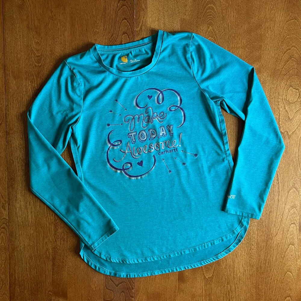 Carhartt "Make Today Awesome" performance tee XL 14